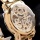 LZX Gentleman Herren Goldene Stahl automatische Luxus-Uhren Bild 3