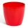 3,5 Liter Blumentopf bertopf Coubi Serie rot  190 mm Bild 1