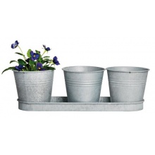 Esschert Design Blumentopf, bertopf 3er-Set Bild 1
