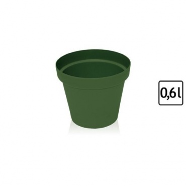 Blumentopf rund d 11 cm h 10 cm bertopf Kunststoff Bild 1