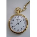 Bixon Herren-Taschenuhr mit Kette Edelstahl Gold 8441AG Bild 1