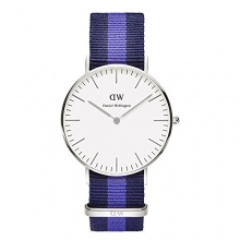 Daniel Wellington Damen Swansea Analog Quarz Nylon 0603DW Bild 1
