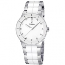 Festina Damen-Armbanduhr XS Analog Quarz Keramik F16531/3 Bild 1