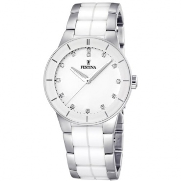 Festina Damen-Armbanduhr XS Analog Quarz Keramik F16531/3 Bild 1