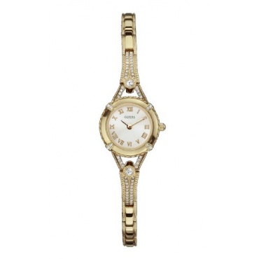 Guess Damen-Armbanduhr XS Analog Quarz Edelstahl W0135L2 Bild 1