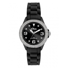 s.Oliver Damen-Armbanduhr XS Analog Silikon SO-2447-PQ Bild 1