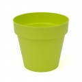 7L Blumentopf bertopf limettengrn matt Bild 1