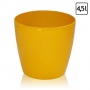 4,5 Liter gelber Blumentopf bertopf h-184 mm Bild 1