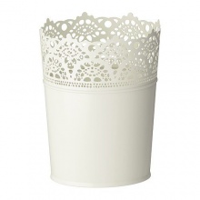IKEA SKURAR - Plant pot off-white - 10 5 cm Bild 1