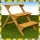 Blumentreppe mit 3 Ebenen in Holz Bild 2
