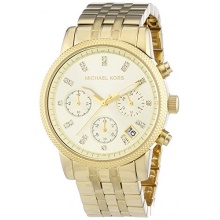 Michael Kors Damen Ritz Chronograph Quarz Edelstahl MK5676 Bild 1