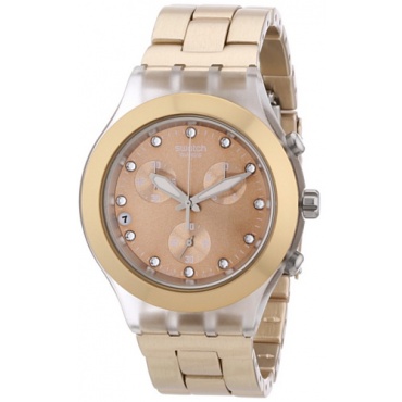 Swatch Unisex Full Blooded Caramel Unisex-Chronograph SVCK4047AG Bild 1