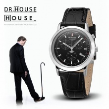 Kronsegler DR.HOUSE Damen Chronograph stahl-schwarz Bild 1