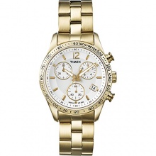 Timex Damen Style Chronograph Quarz Edelstahl T2P058 Bild 1
