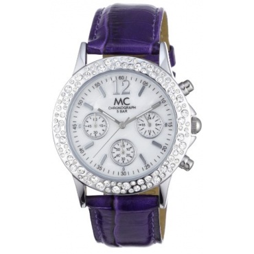 MC Timetrend Damen Chronograph Quarz Leder 50364 Bild 1