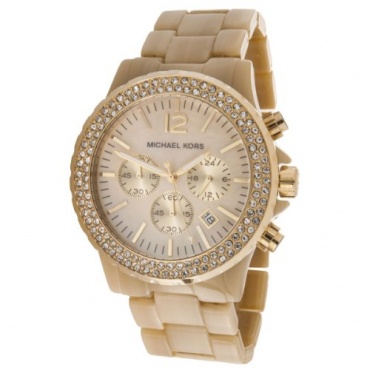 Micheal Kors Damen XL Chronograph Quarz Plastik MK5558 Bild 1