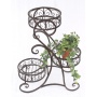 Blumentreppe HX12556 Blumenstnder 65cm mit 3 Krbe Bild 1