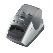 Brother P-touch QL570 Etikettendrucker USB 2.0 schwarz silber Bild 1