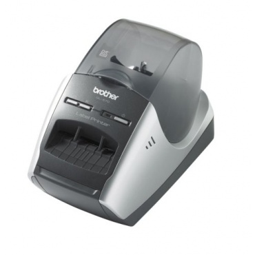 Brother P-touch QL570 Etikettendrucker USB 2.0 schwarz silber Bild 1