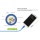 Avantree USB 3.0 A Stecker zu Micro B USB Datenkabel Blau Bild 2