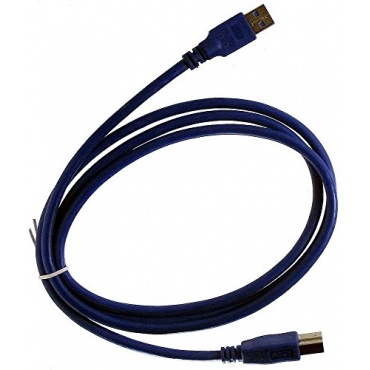 M-ware USB3.0-Druckerkabel A-B 1,5m bis 4,8Gbps PA2302 ID9794 Bild 1