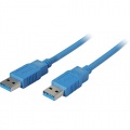 Kabelbude-USB 3.0 Anschlußkabel Druckerkabel Kabel A/A 0,5m Bild 1