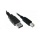 USB 2.0 Typ A Stecker Typ B Stecker Druckerkabel Schwarz 3 Meter Bild 1