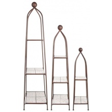 Esschert Design , Blumentreppe 3er-Set Bild 1