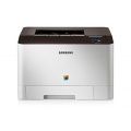 Samsung CLP-415N Farbe Laserdrucker USB grau Bild 1