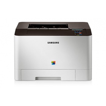Samsung CLP-415N Farbe Laserdrucker USB grau Bild 1