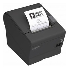Epson TM T88V Quittungsdrucker SW Thermozeile 8cm Rolle Bild 1
