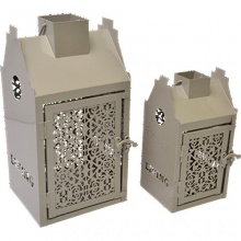 MQ 2er Set Metall Laterne Bild 1