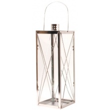 Esschert Design Laterne, Edelstahl, 50 cm Bild 1