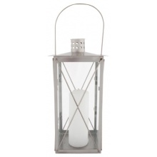 Esschert Design Laterne, Edelstahl, 35 cm Bild 1