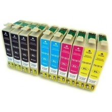 10 XXL PREMIUM Druckerpatronen kompatibel Epson Bild 1