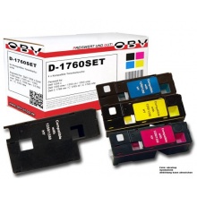 4 x Kompatibler Toner fr Dell C1760 / C1765 Bild 1