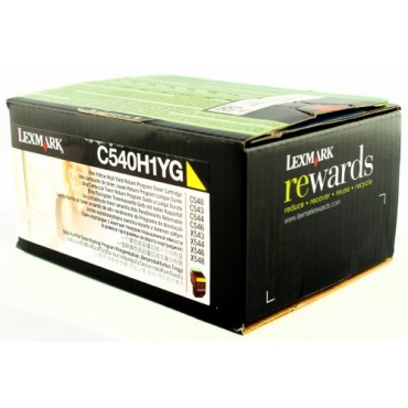 Lexmark C540H1YG C540, C543, C544, X543, X544 gelb Bild 1