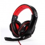 EasyAcc Zweikanal Stereo Gaming Kopfhrer Rot Bild 1
