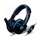 MENGS 2.2m Kabel Stereo Headset SA708 PC Gaming 3,5 mm Blau Bild 2