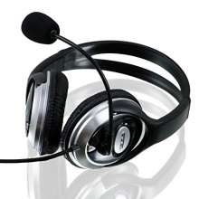 CSL S-085 Multimedia Headset Pro HQ 960 Silber/Schwarz Bild 1