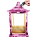 XXL KLG-OFOS-PINK Holzlaterne, mit Beleuchtung Bild 1