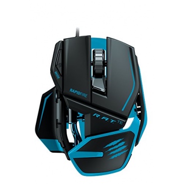 Mad Catz R.A.T.TE Gaming Maus, Matt Schwarz Bild 1