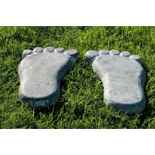 Trittsteine Dekosteine fr Ihren Garten Fu 4er Set Stein Bild 1