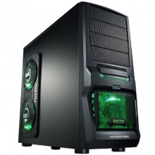 MS-Tech CA-0300 Hornet NG Gaming Midi Tower PC Gehuse rot Bild 1