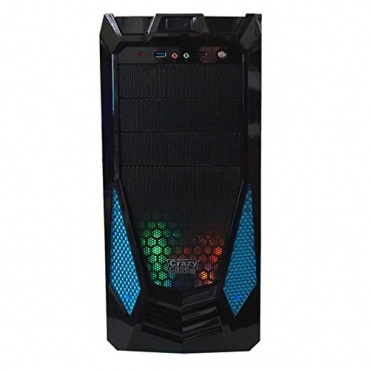 CrazyCase PCCaseKB4x12 PC Gehuse Computer Gehuse ATX Bild 1