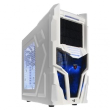 Aerocool Mechatron Midi-Tower Gaming-Gehuse  wei Bild 1