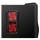 CiT Vantage Gaming Gehuse, mit 4Lfter rot rot Bild 2
