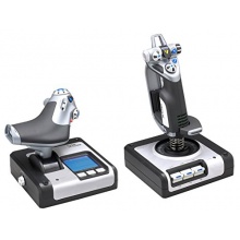 Saitek X52 Flight Control System Joystick für PC Bild 1