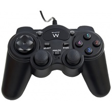 Eminent Ewent EW3170 USB PC-Gamepad Dual Shock schwarz Bild 1
