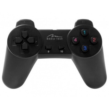 Media-Tech MT1506 Adventurer II analog, PC/Mac Gamepad Bild 1